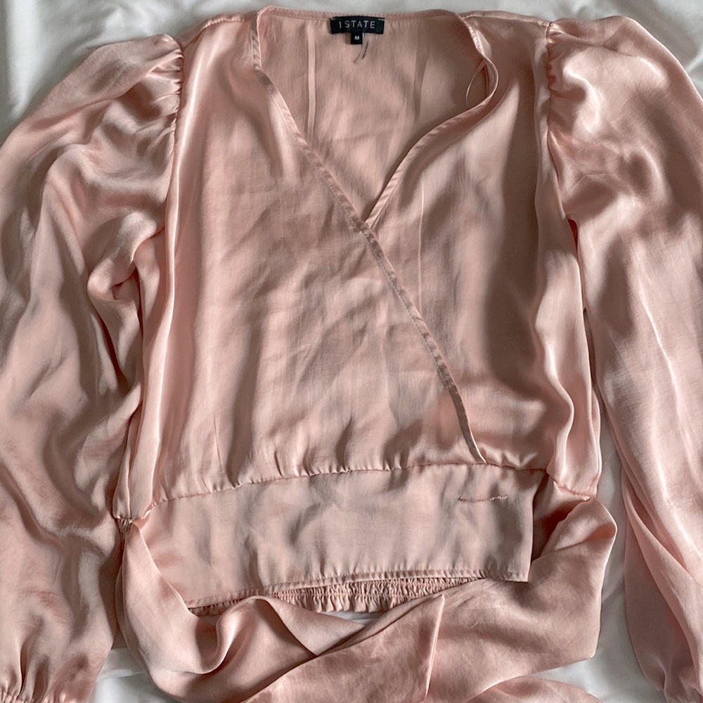 Light pink top